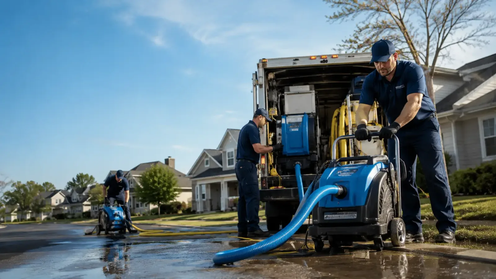 Flood Damage Cleanup in Export, PA